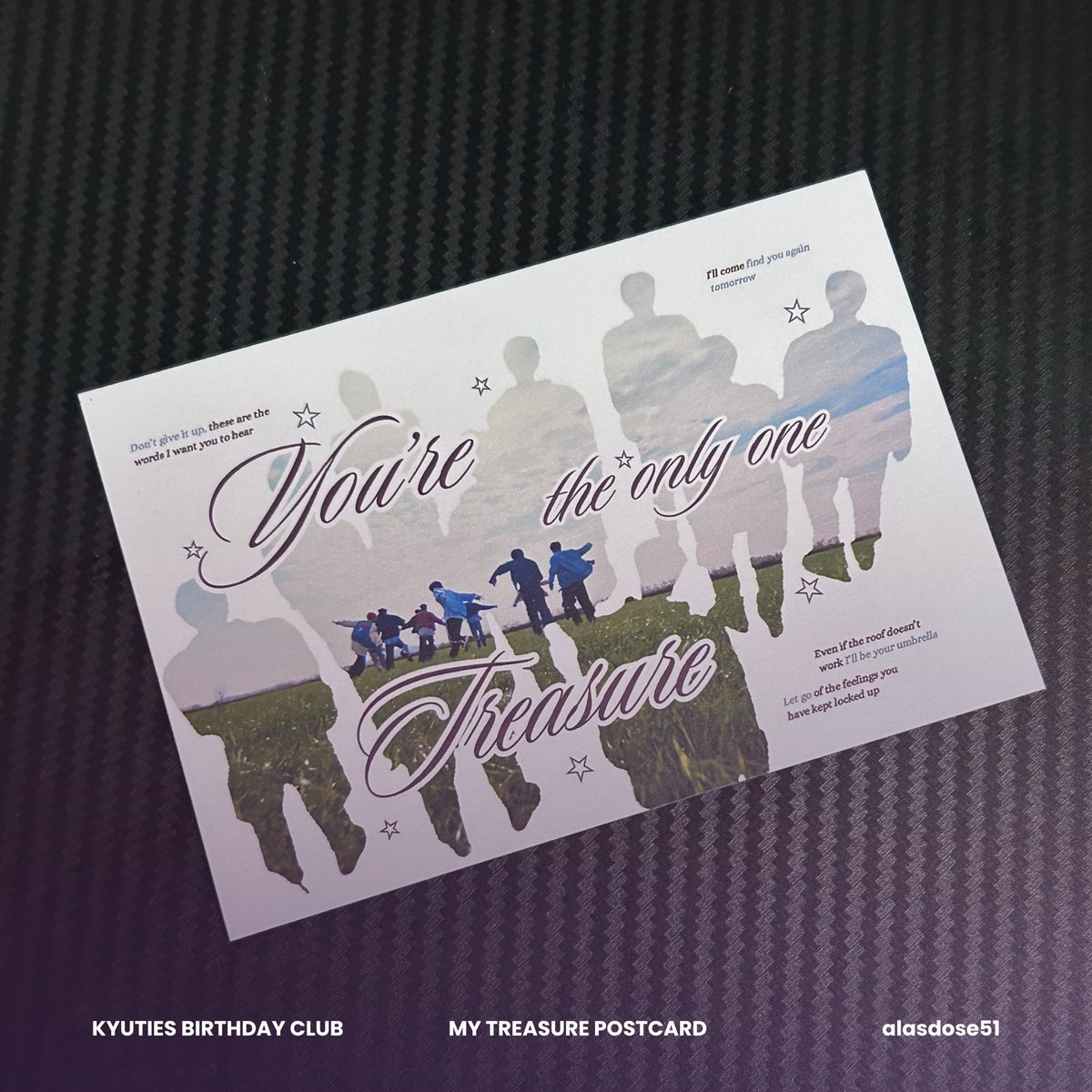 alasdose51's tweet photo. 🎀 KYUTIES BIRTHDAY CLUB 🤍

🚨 PREVIEW ALERT: Here’s what you can expect from quality to design when you purchase from our Junkyu 2026 Birthday Kit. Come check out the other designs from our pinned post! 

today we highlight the POSTCARDS ✨

⛓️‍💥: https://t.co/IRwEBDwDCF https://t.co/gQP45oevQd