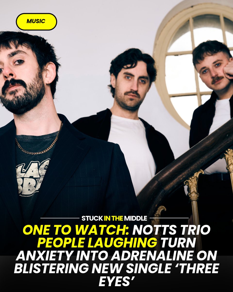 stuckinmidd's tweet photo. The trio recently dropped Three Eyes, their fourth single to date. Give them a listen via our dedicated One to Watch playlist in the article
https://t.co/alsrlanZLC
#music #nottingham #onetowatch https://t.co/K9mv7ctkRn