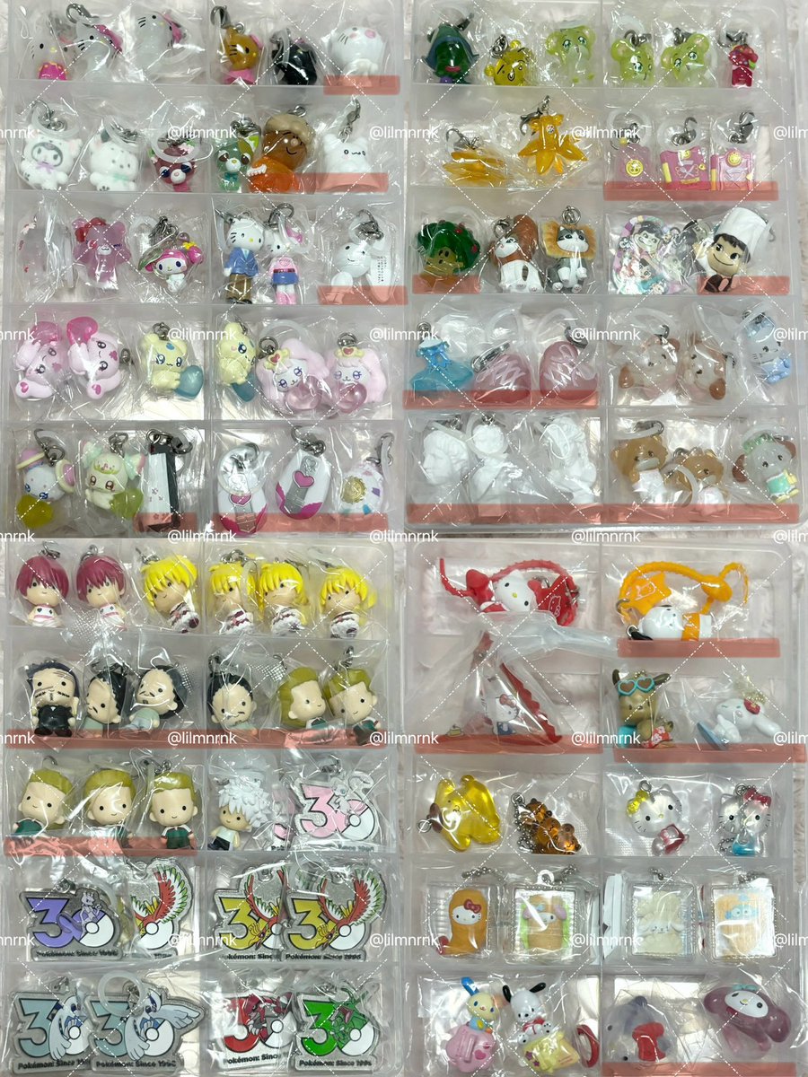 lilmnrnk's tweet photo. 【交換 譲渡】ガチャガチャ カプセルトイ めじるしアクセサリー サンリオ ナルミヤ ヨッシー mikko シュガーバニーズ キーリングハンガー 呪術廻戦 ズートピア おジャ魔女どれみ たまごっち けろけろ クレヨンしんちゃん

譲：画像1~4
求：画像5~11 / 赤線定価+送料
ブルーベリエ>👑>無印

詳細リプ
↓ https://t.co/UB4ZHn3NXm
