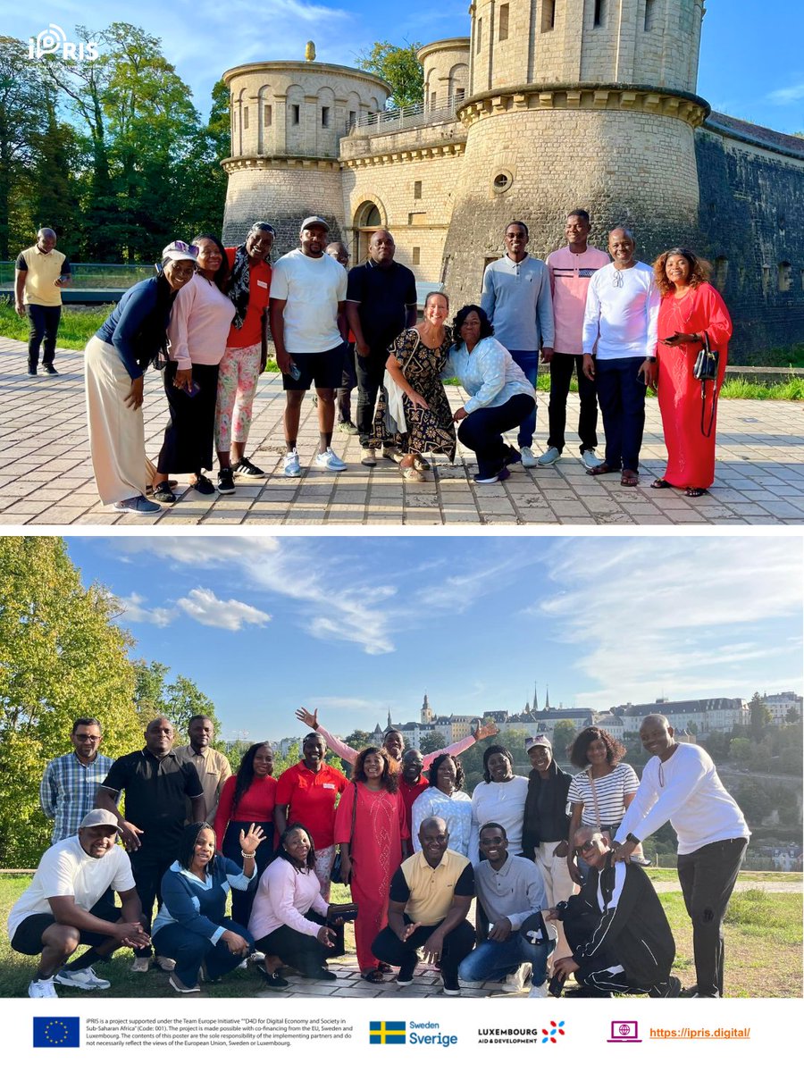 iPRIS_digital's tweet photo. Today marks the end of a successful first week in Luxembourg for the 9th iPRIS cohort! 
Regulators from 8 African countries explored market competition and regulation, DEI, and emerging technologies, gaining practical insights to strengthen digital regulation.
#connectivity https://t.co/5sjf40Mn2P