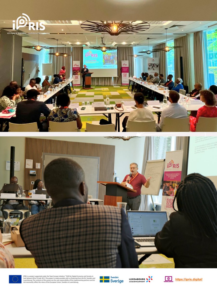 iPRIS_digital's tweet photo. Today marks the end of a successful first week in Luxembourg for the 9th iPRIS cohort! 
Regulators from 8 African countries explored market competition and regulation, DEI, and emerging technologies, gaining practical insights to strengthen digital regulation.
#connectivity https://t.co/5sjf40Mn2P