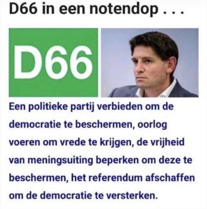 AlbertRaaphors1's tweet photo. @suusonline @RvanAsten Zo, dat lucht weer even op ..👊@D66 https://t.co/aWe5aAMpuE