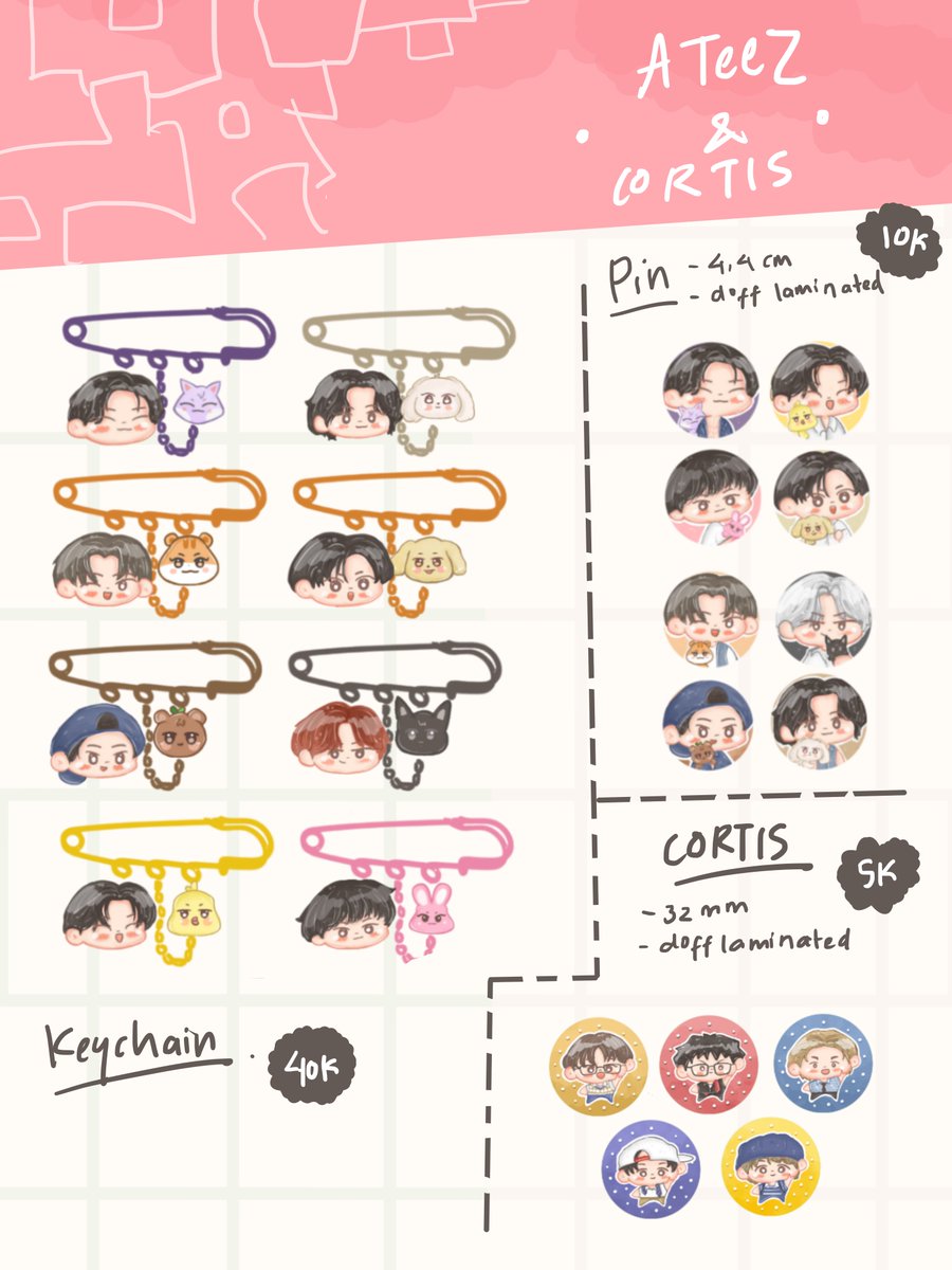 fearinrain's tweet photo. ATEEZ &amp; CORTIS
#cf23catalogue #comifuro23catalogue #Comifuro23 https://t.co/2lqgLxrlK6