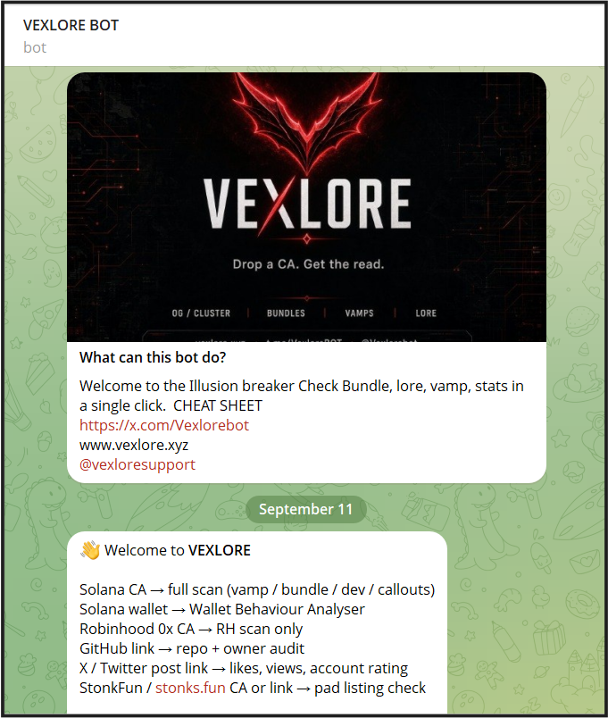 Vexlorebot tweet picture
