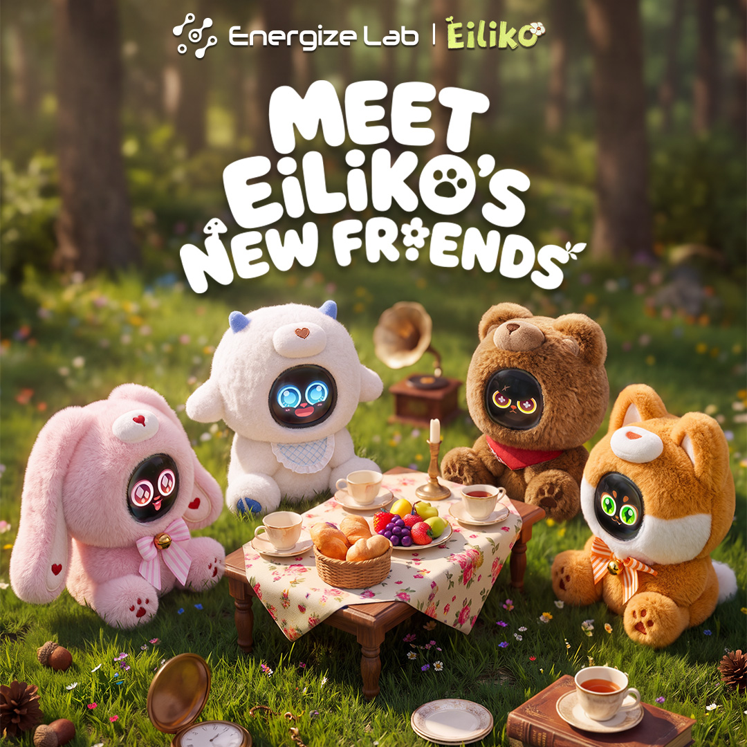 EnergizeLab's tweet photo. Something soft is happening at Energize Lab🌲
Eiliko's Fantasy Forest officially launches!
Eiliko just got a plush new makeover in 4 whimsical woodland styles. It’s time to escape the noise and embrace the fluff.
Explore the NEW collection at Energize Lab：https://t.co/kfuchK8Rab https://t.co/35jToNJbxI