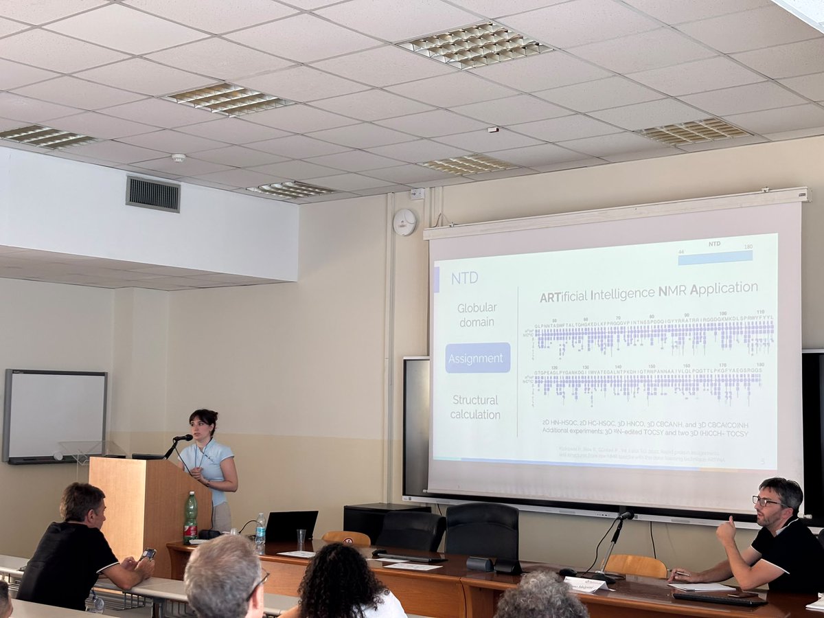 cerm_cirmmp's tweet photo. A few more moments from @GIDRM_ ! Congratulations to our researchers for representing #CERMCIRMMP at the event!

The future is in the hands of young researchers 💪

#NMR #StructuralBiology https://t.co/zu3gkwaQ18