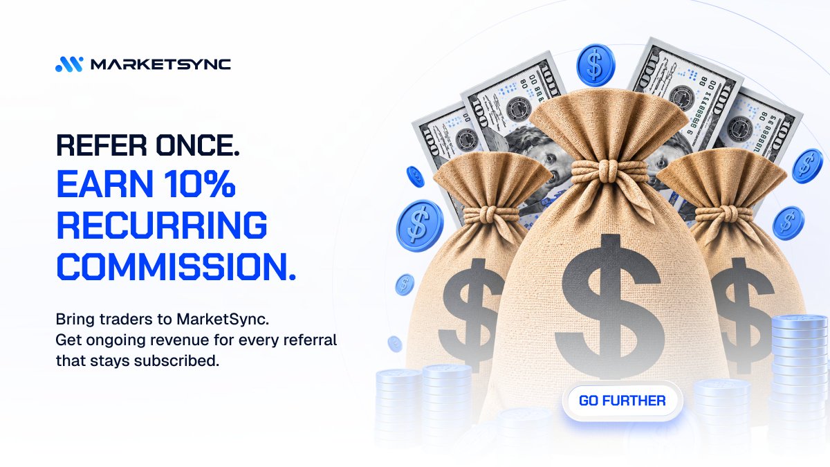 MarketSync_'s tweet photo. Most referral programs pay once.

MarketSync pays you a 10% commission while your referral stays subscribed.

One referral can keep generating value month after month.

🌐: https://t.co/Rp3lY5cNKF

#AffiliateMarketing #ReferralProgram https://t.co/MKPZPdR3iN