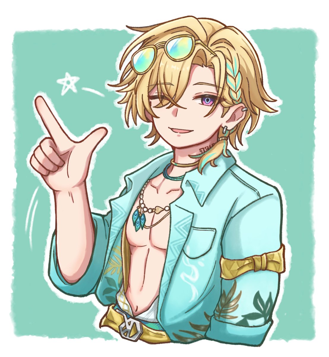 73_HSR_sub's tweet photo. 🦚祈願〜

「バーン❣️」ってやる総監が描きたかった https://t.co/9bY79F0ZbM