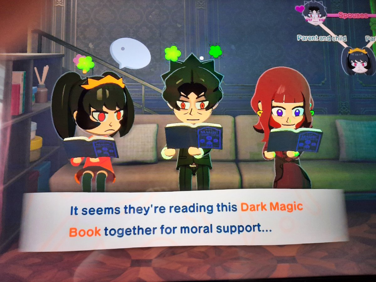 RequiemOni's tweet photo. @michalrey7694 That feeling when you have a hc for a certain character, but certain fan-media that has a completely different approach on said character is so good, that you have to give it it's flowers:

I can assure you Atlas and Ophelia, Ashley's parents in my main hc, actually have hearts. https://t.co/4H4Nw4xCYm