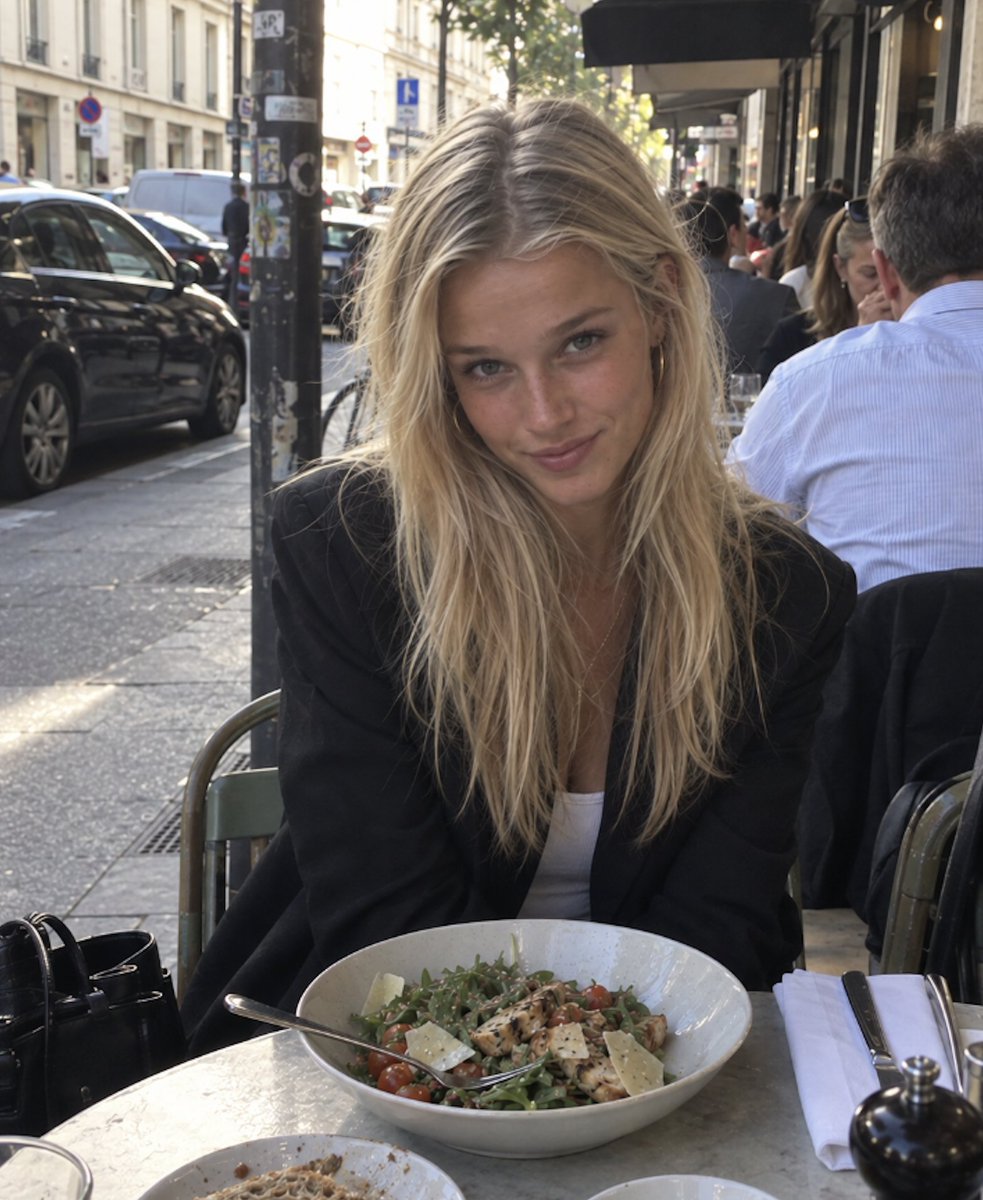 eurofounder's tweet photo. How my intern looks at me during lunch while my annoying wife keeps texting me about our sick newborn baby https://t.co/sIxeu1hzEh