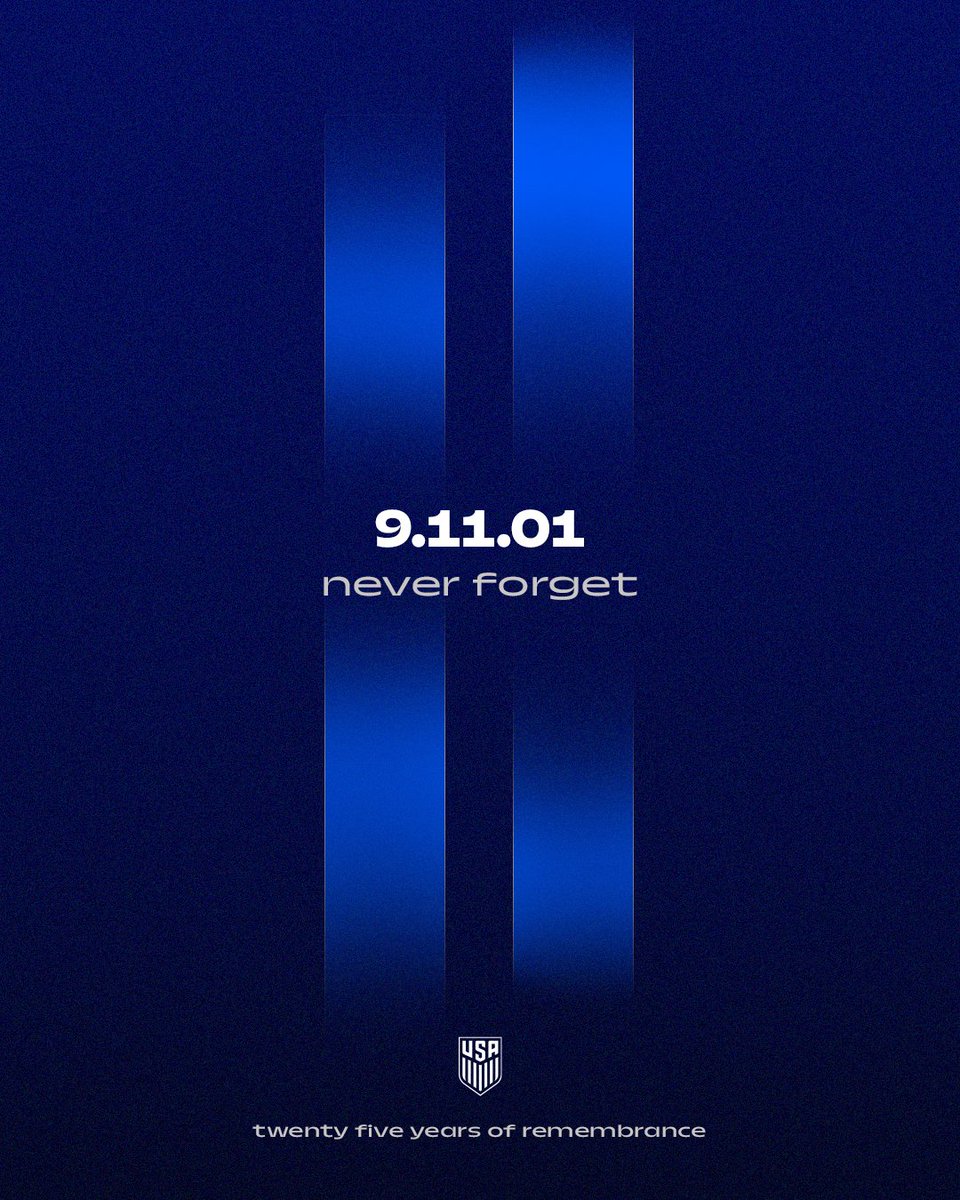 ussoccer's tweet photo. Twenty-five years later, we remember those we lost and all who were forever changed.

We will never forget. https://t.co/8rukmqGUPC