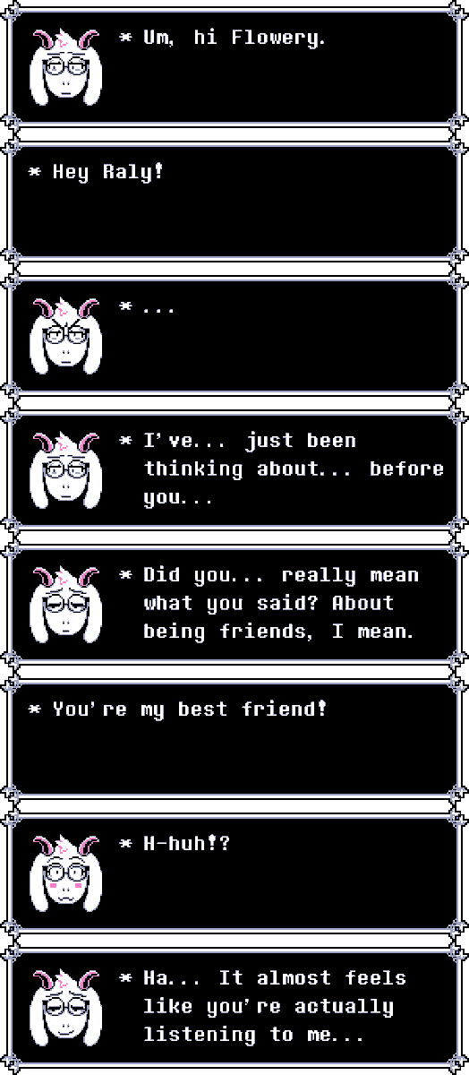 RUB1NATOR's tweet photo. don't worry ralsei is used to talking to themself https://t.co/dcoxXRqsV0