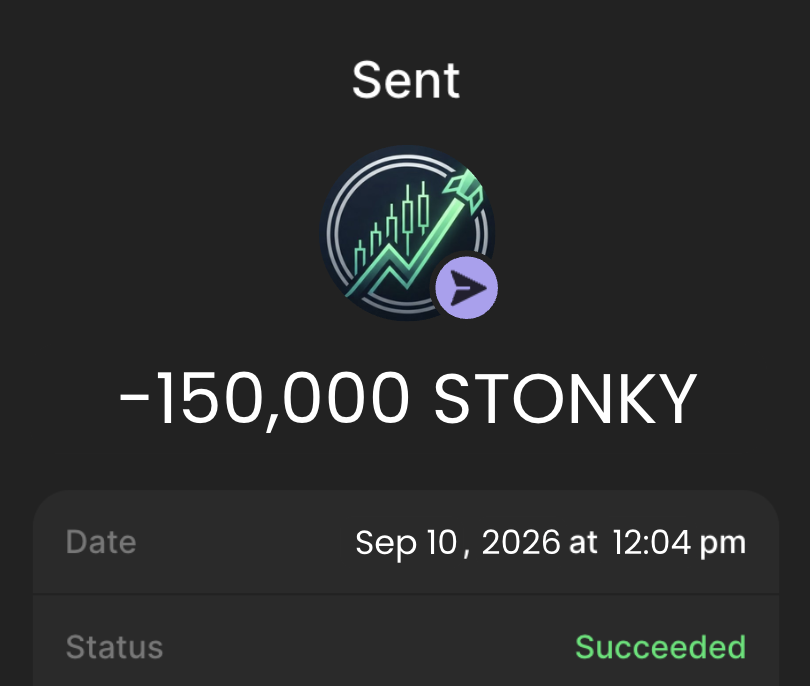 StonkyFi's tweet photo. Every wallet gets 150,000 #STONKY 🚀

Drop your #SOL address + RT ♻️

Like + RT pinned post 📌

First 555 wallet gets #SolanaAirdrop 🪂 https://t.co/N2937rk2g5