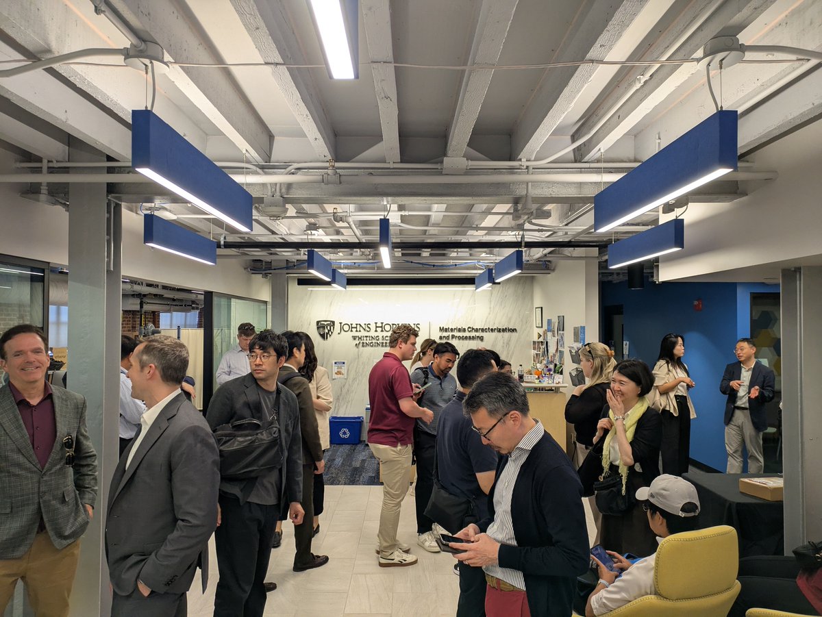 JHUMaterials's tweet photo. The 2026 MCP User Meeting is fast approaching! 

Whether you're a current user or simply curious about how our cutting-edge Materials Characterization and Processing facility empowers materials research, on’t miss out on the fun on Sept. 16! https://t.co/IXj4FzXN9z