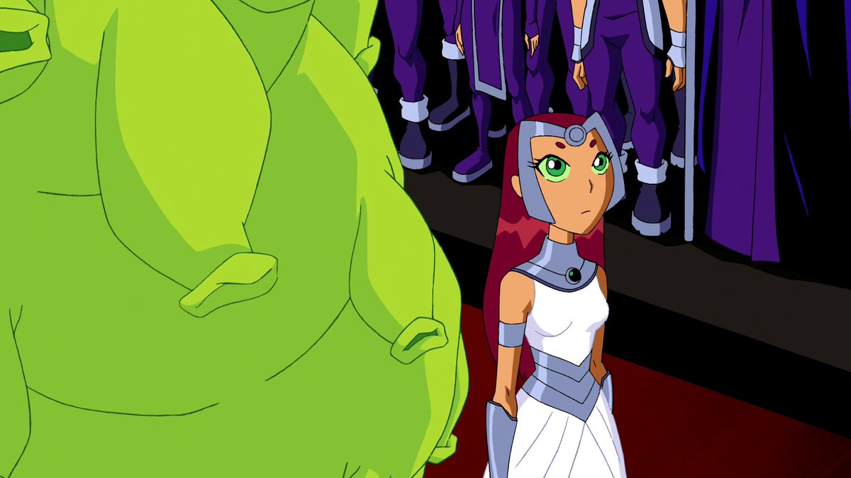 worldsfinest's tweet photo. The Teen Titans episode "Betrothed" debuted on this day (Sept. 11) in 2004. The Teen Titans take a road trip to visit Starfire's home planet of Tamaran, but are quickly shocked to learn The Grand Ruler of Tamaran has arranged for Starfire to be married! #TeenTitans #TeenTitansGo https://t.co/XzNG7C8QRe