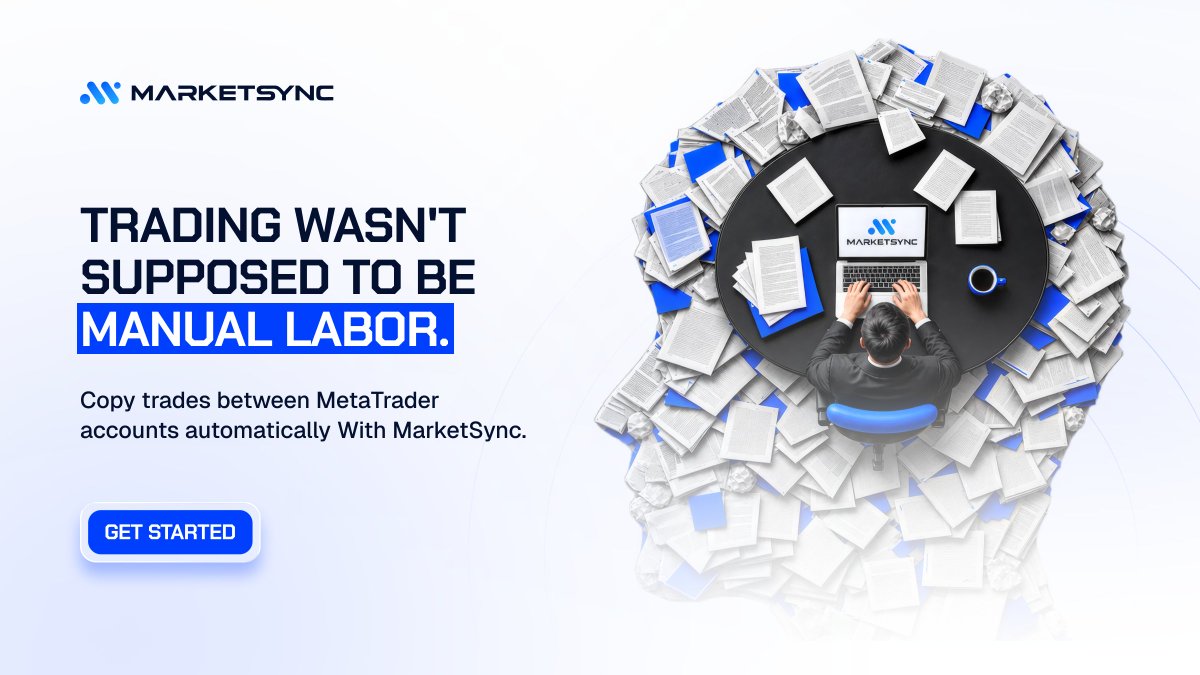 MarketSync_'s tweet photo. The first account is easy.

The fifth account is where operations begin.

Copy trades from one MT4/MT5 account to your other accounts with account-specific rules, risk controls, and transparent logs with MarketSync.

🌐: https://t.co/Rp3lY5cNKF

#CopyTrading #MetaTrader5 https://t.co/RbjCAyPOUL