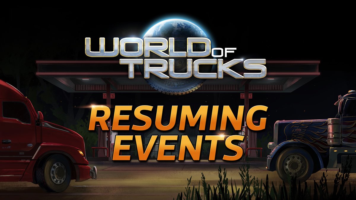 SCSsoftware's tweet photo. Our World of Trucks events are returning in their original form 🚛

Based on feedback from our community, we're bringing events back in the familiar format for now, while we continue to rework the underlying systems and infrastructure.

Read more 👇
https://t.co/dvVFaYdowV https://t.co/k4X4tebERI