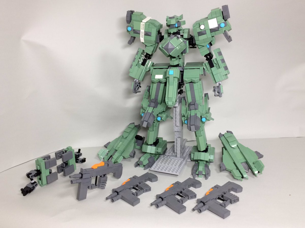 nananichibonze's tweet photo. #第3世代戦術機あげようぜ
#マブラヴ
#LEGO https://t.co/fMw5QY4pZD