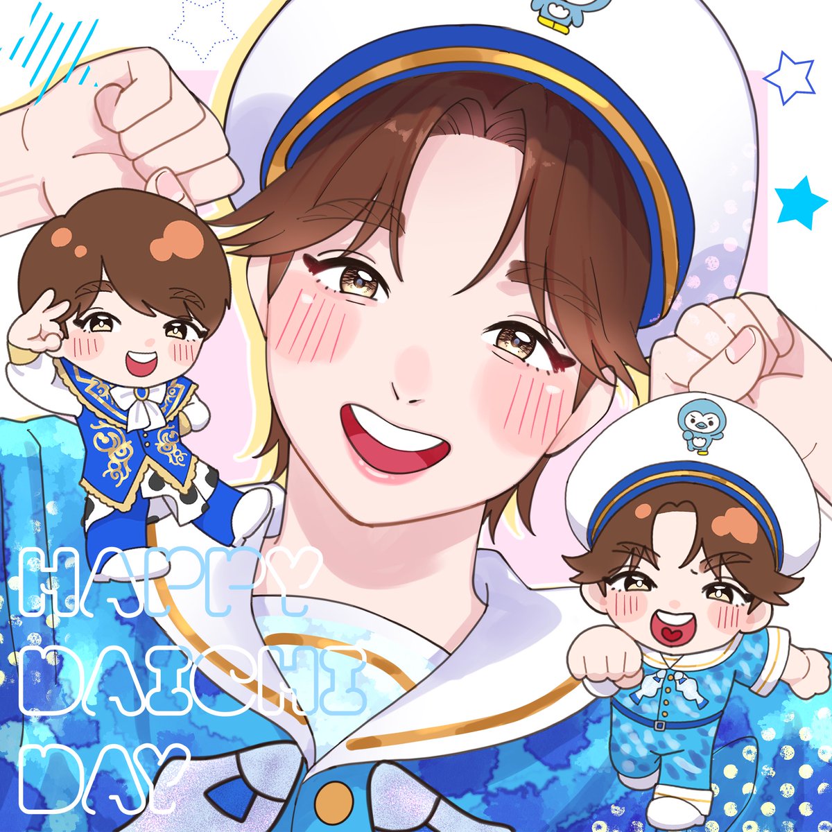 szsn369_'s tweet photo. おめでとう🐧🛟🎂🩵💙
#しおざきだいち誕生日 https://t.co/rKenr6VrPU