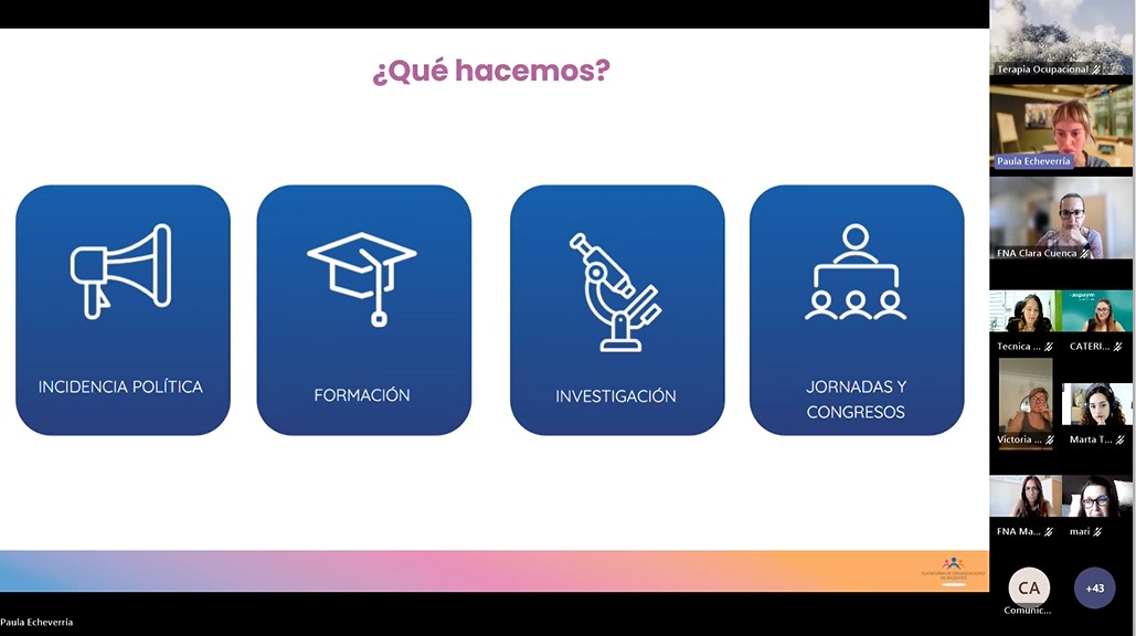AspaymCat's tweet photo. Des d’@aspaymcat hem coordinat i moderat el taller sobre els drets de salut de les dones amb discapacitat, dins l’Escuela de Pacientes de @ASPAYMNACIONAL, amb el suport del @MSocialGob.

Desde @aspaymcat coordinamos y moderamos este taller, con Paula Echeverría, de @pacientesPOP https://t.co/t54AikNNF5