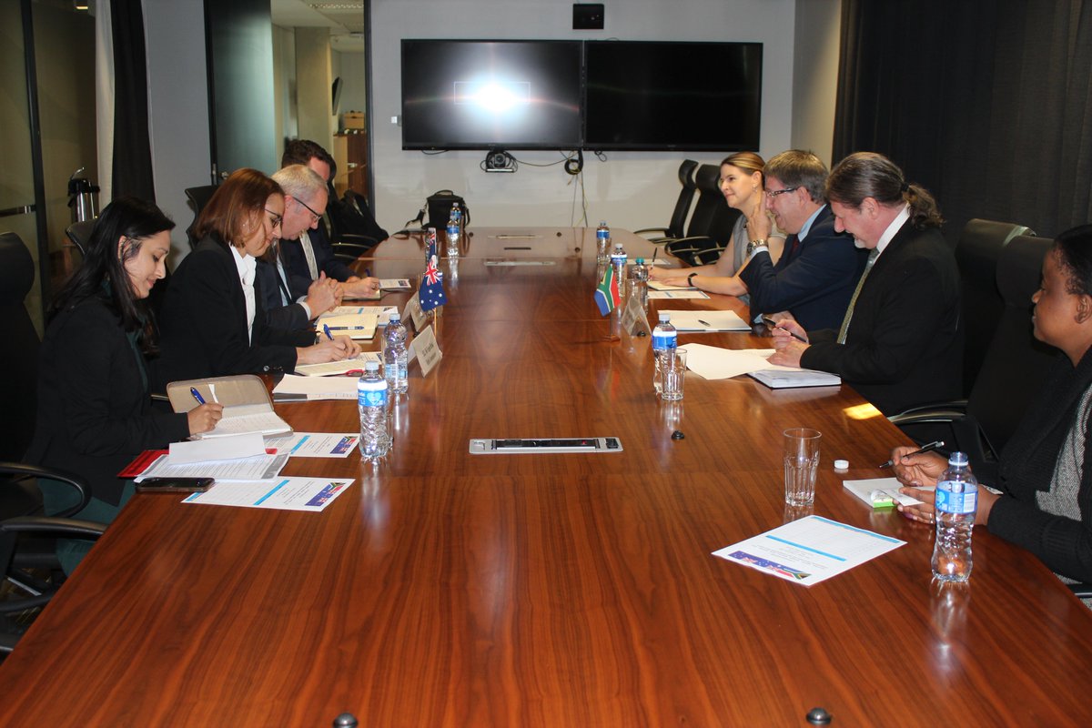environmentza's tweet photo. Today, the Minister, Mr @DavidMaynier is hosting a #TrilateralMeeting with the @AuHCSouthAfrica and  @NZinSouthAfrica at the Environment House. The purpose of the meeting is to provide an opportunity for the Minister to engage with the High Commissioners of the 2 countries on matters of mutual interest relating to Antarctica.