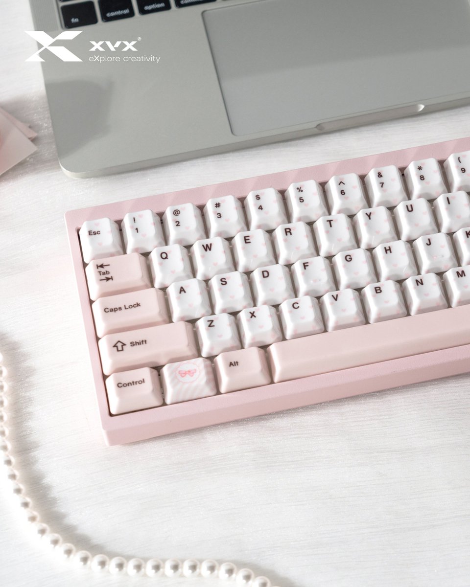 xvx_keyboard's tweet photo. Come join us for a little afternoon tea with our teddy bear! 🧸🫖✨

Meet the XVX Tea Time Ceramic Keycap Set — a sweet little tea party made for your keyboard. ☕

#XVX #Ceramickeycap #keycap https://t.co/XRU8JC7Ffo