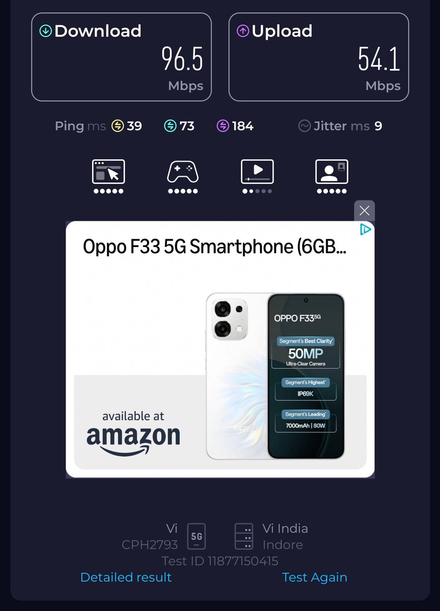 DHAVALSATHVAR27's tweet photo. @ViCustomerCare  Vi is back in track  Excellent 5g network services currently using as secondary sim   which is purchased today after september i will port my primary sim  from @airtelindia  to @ViCustomerCare Due to Higher plan prices of airtel https://t.co/pGSQPGsvR1
