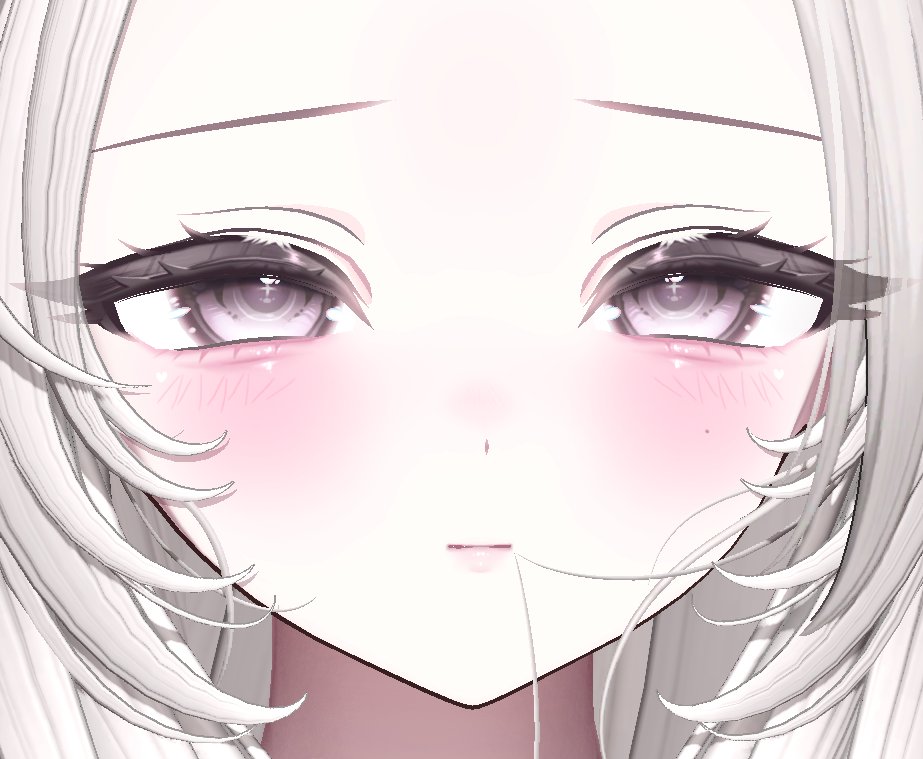 cherry2_2_vrc's tweet photo. 少し遅くなったけどメイク WIP

ミルティナちゃんとクマリちゃんのメイクです。
かわいいピンクのメイクに惹かれて作ってみました！

#Milltina3D #Kumaly3D https://t.co/52ofI8Qe6y