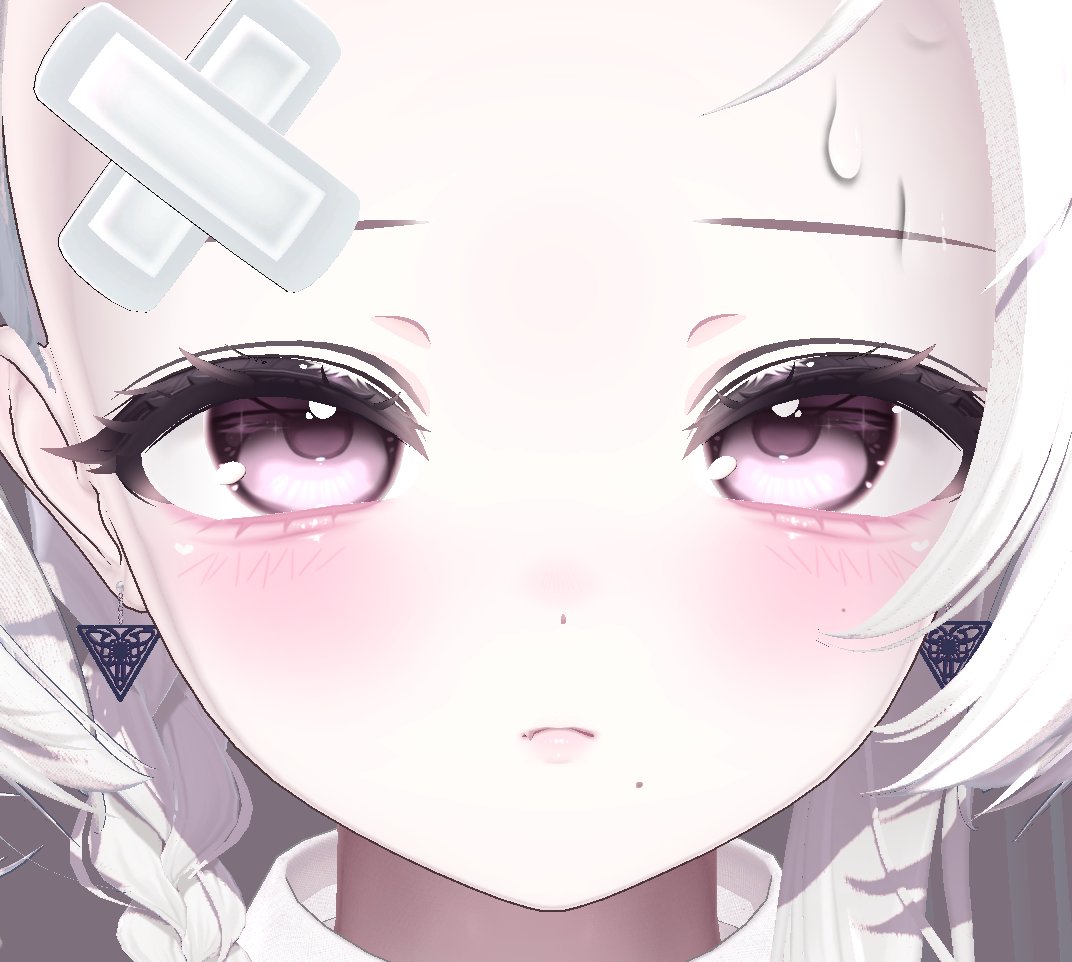 cherry2_2_vrc's tweet photo. 少し遅くなったけどメイク WIP

ミルティナちゃんとクマリちゃんのメイクです。
かわいいピンクのメイクに惹かれて作ってみました！

#Milltina3D #Kumaly3D https://t.co/52ofI8Qe6y