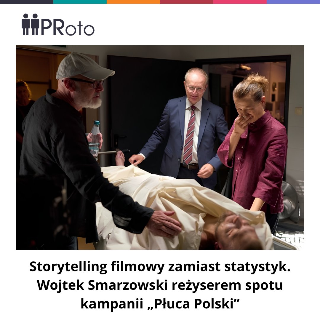 PRoto_pl's tweet photo. Jak zwrócić uwagę na przewlekły kaszel, którego często nie traktujemy poważnie? 
📣 W nowej odsłonie kampanii „Płuca Polski. Od kaszlu do włóknienia” postawiono na język kina. Powstał krótkometrażowy film, który wyreżyserował Wojciech Smarzowski 🎬
🔗 https://t.co/UbqDjiOBkH https://t.co/4Mntg2NSs1