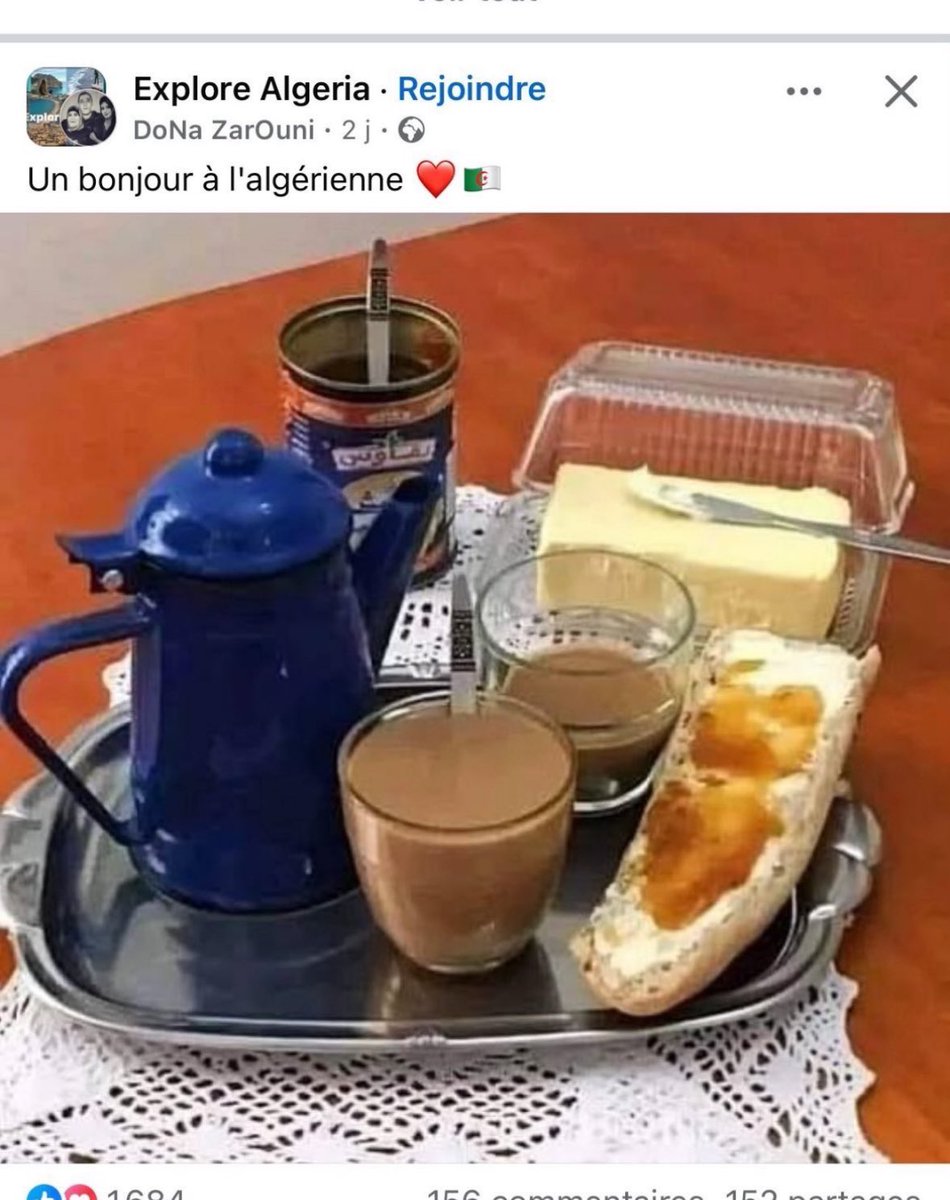 Rsmbt_Marocain's tweet photo. Wallah on vous a connu sous café croissant le matin galek on a copié les algériens 😂😂 https://t.co/JxKyoOoC7X