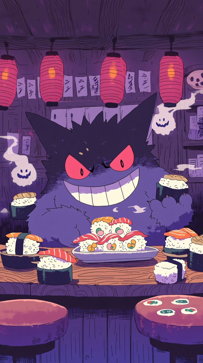 Classisco123's tweet photo. Gengar 4k 👿 https://t.co/k9ks8oBeNE
