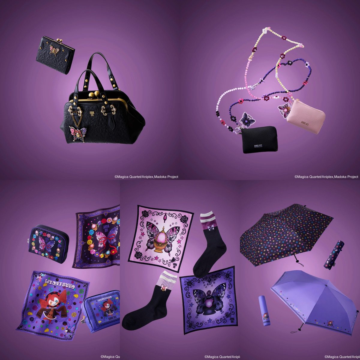 k42wKKihKBGTvXv's tweet photo. ANNA SUI×魔法少女まどか☆マギカ
コラボレーション決定しました！！

魔法少女まどか☆マギカとANNA SUIの世界観が融合したコラボアイテムが受注販売で登場します！！

受注期間2026/9/19(土)12:0011/15(日)23:59

※受注数量に関する注意事項がございます。詳しくは特設ページの注釈をご確認ください。

詳しい詳細はこちらから

https://t.co/32m5OtqTnr