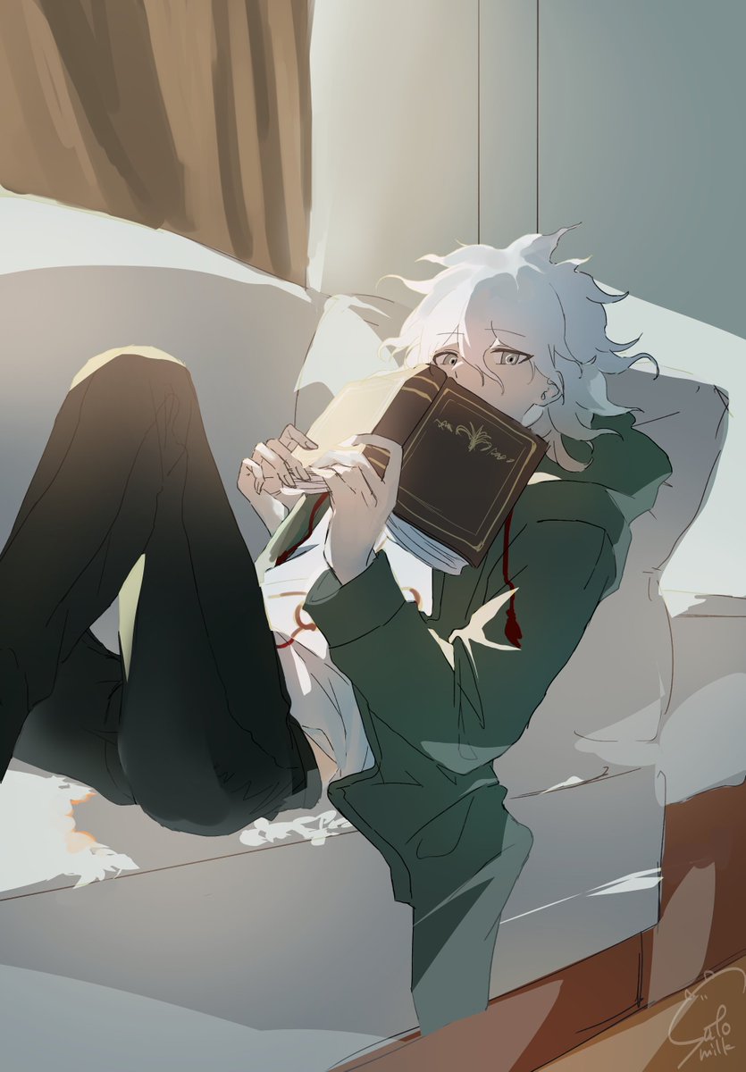 salto_milk's tweet photo. #ダンガンロンパ
#danganronpa
狛枝さんの読書中、誤ってコテージに踏み込んでしまいたい…… https://t.co/o2xQVsGE0F