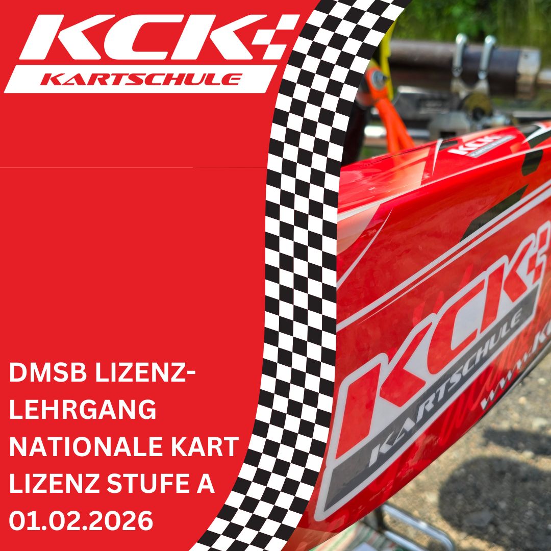 AndreaRoerc09b's tweet photo. KCK Kart School starts the new year with a licensing course on February 1, 2026. Participants can apply directly for the DMSB A License after this one-day authorized course, without further result verification. Optional medical exams and regular https://t.co/vNLU71SzWu