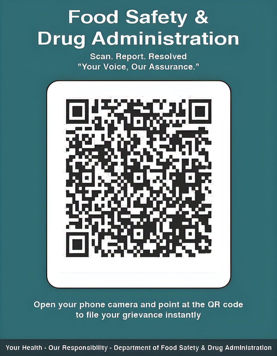 2LexTerrae's tweet photo. #Karnataka’s Food Safety and Drug Administration (#FDA), in collaboration with the Centre for #eGovernance, launched a #QRcode-based Integrated Public Grievance Redressal System (#IPGRS) on 17 August 2026. The system enables consumers to report and track food and drug safety complaints digitally. 

The key developments are as follows:

Intensified Enforcement & Multi-Sector Audits: 30 specialized inspection teams inspected 60 three-star and five-star hotels, 8 warehouses and 4 international restaurants in Bengaluru Urban district within #BBMP limits. 

Strict Legal Recourse under #FSSAI Regulations: Notices were served to 30 Food Business Operators (#FBOs).

Seizure of #Non-Compliant Food: Authorities seized 378 kg of mislabelled mutton/chicken, 203 kg of fish with unusually long expiry dates, 76 kg of rotten/mould-affected vegetables, 67 kg of expired or mislabelled cereals and other products, etc.

Alignment with Global Regulatory Frameworks: Moving from reactive inspections to a preventive, hazard-control ecosystem mirrors global standards like the #US Food Safety Modernization Act (#FSMA), 2011 and the #EU General Food Law. 

Karnataka’s proactive regulatory approach balances strict #legalcompliance, public health safety, and modern #egovernance technology to create a sustainable ecosystem for both businesses and consumers.

#KarnatakaFDA #FoodSafetyIndia #ConsumerRights #FSSAI #PublicHealth #EGovernance #Compliance #DigitalIndia #Bengaluru #FoodRegulatoryLaw

@DHFWKA @mygovindia @fssaiindia @MIB_India @2LexTerrae @toajaytyagi @totyagiakash @NikunjAroraa @Sheetal01474473