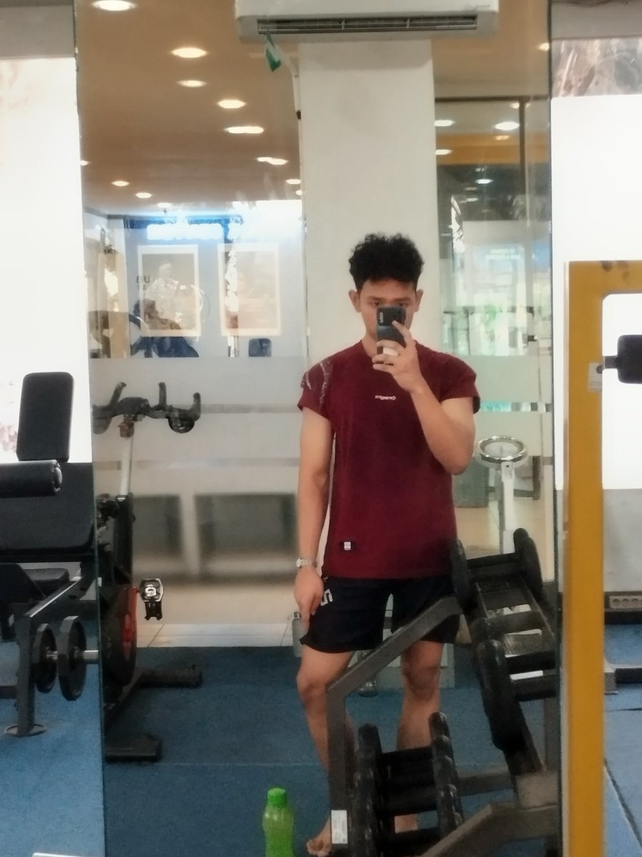 AyoYapping's tweet photo. baby aku gym dulu ya! gitu kali ya ntar pas ngabarin kamu :) https://t.co/FIIl87zsmo