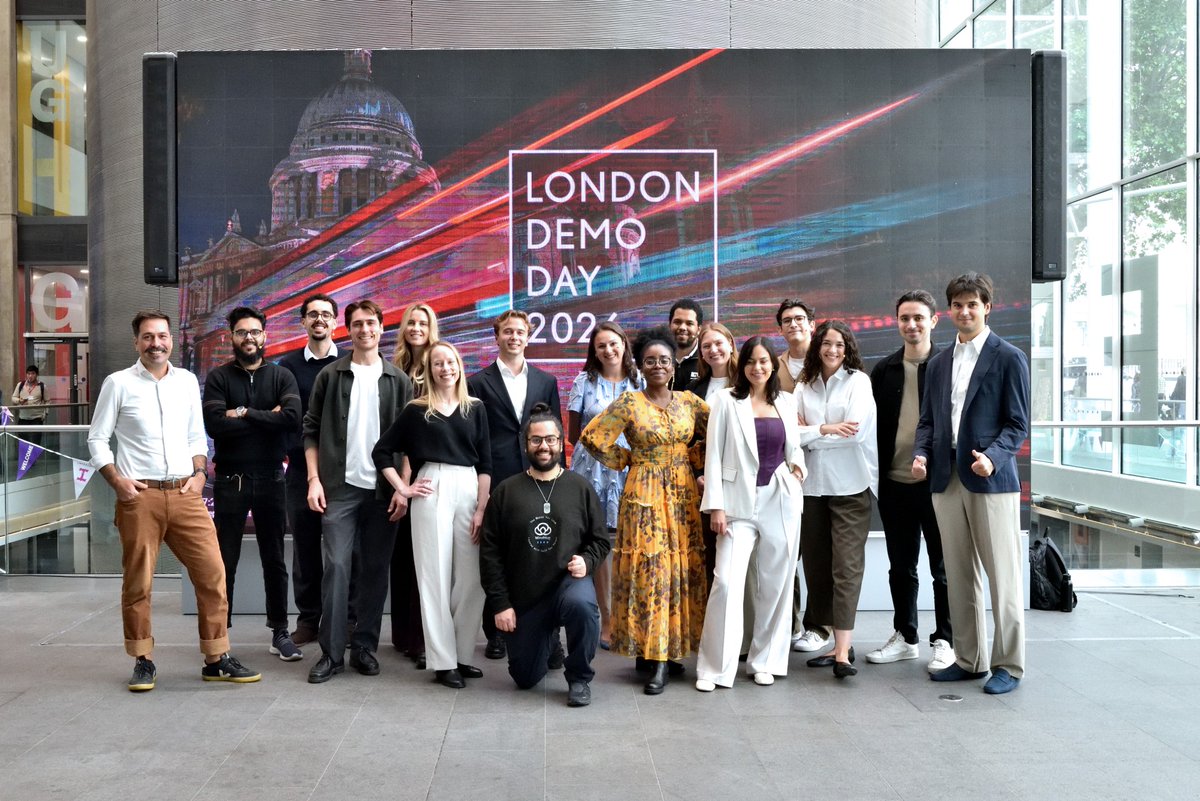 UCLEnterprise's tweet photo. Pitching solutions for healthcare, education and AI safety, four UCL startups joined founders from across London's leading universities at London Demo Day 2026.

Congratulations to all the founders who took part.

News story: https://t.co/FxfVBAP6kT

#LDD26 #LondonDemoDay https://t.co/0S4mJJ9ltr