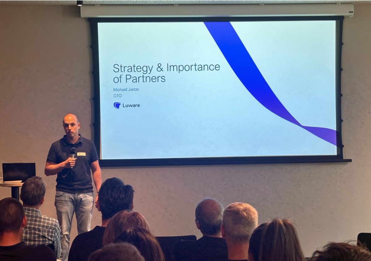 luware's tweet photo. A few moments from the Luware Partner Engage event in Zurich.
Thank you to everyone who joined us. 🤝
#Luware #PartnerEngageEvent https://t.co/19jRRK92hc