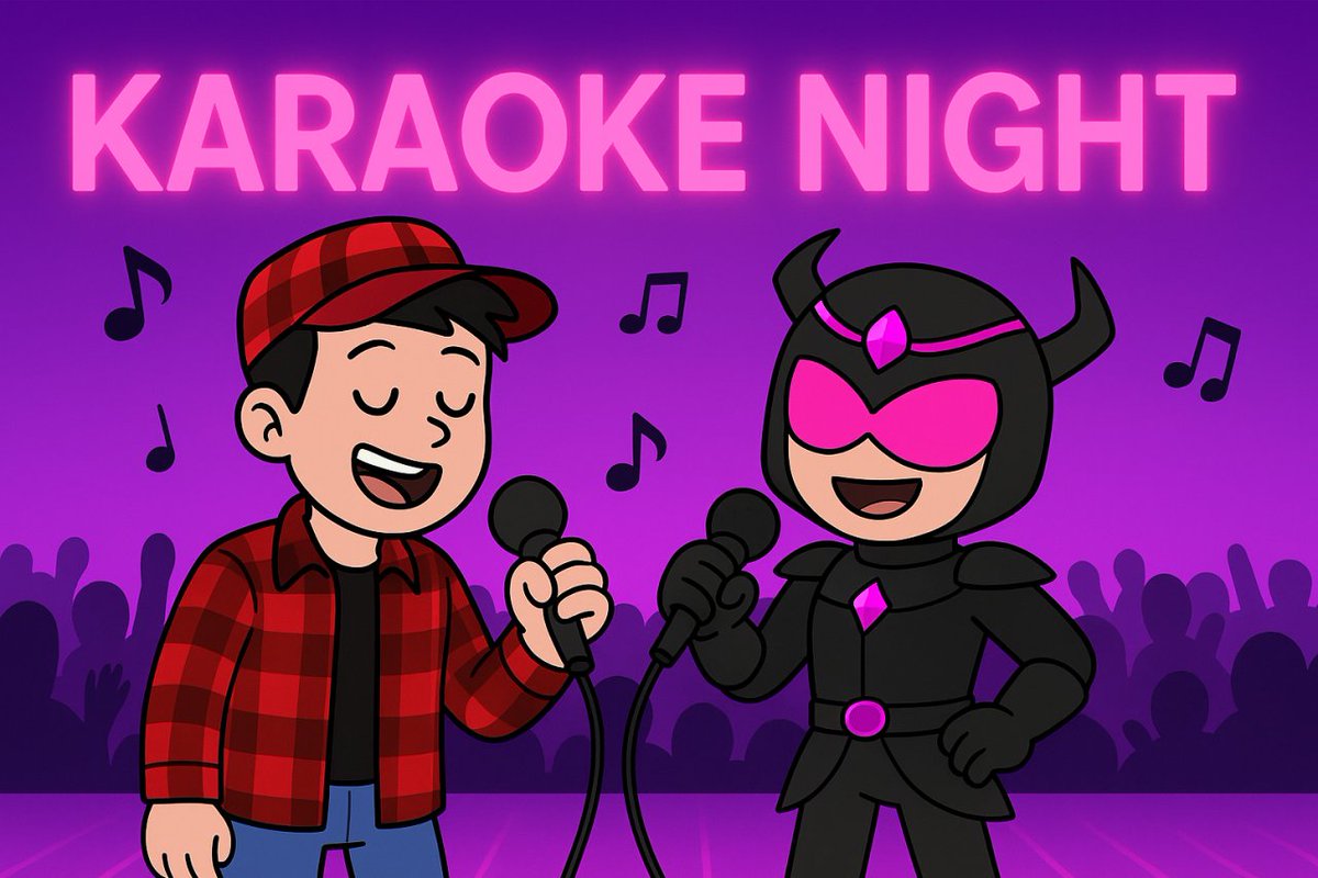lilpinkey_w's tweet photo. @Mages TOPM Karaoke Tonight! 🎤

 TOPM Karaoke Night is back! 🎵

Join us tonight at 10:00pm PHT!

Sing your way to tickets for our next 250 USDC Raffle Monthly!🎟️💰

Bring your voice, bring the vibes—see you tonight! 🔥

Follow us:👇
@PortalMages 
DC: https://t.co/GPhmpfcmS3 https://t.co/WWSMSu2uB9