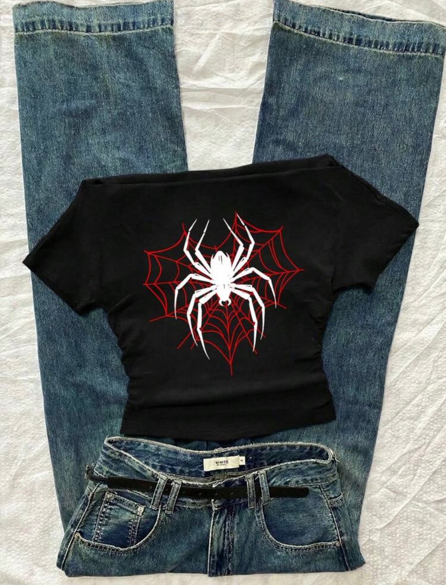 JPalmacente's tweet photo. Blusa Spider vendida. Talla M. Q100 https://t.co/9SoYf1sY1Y