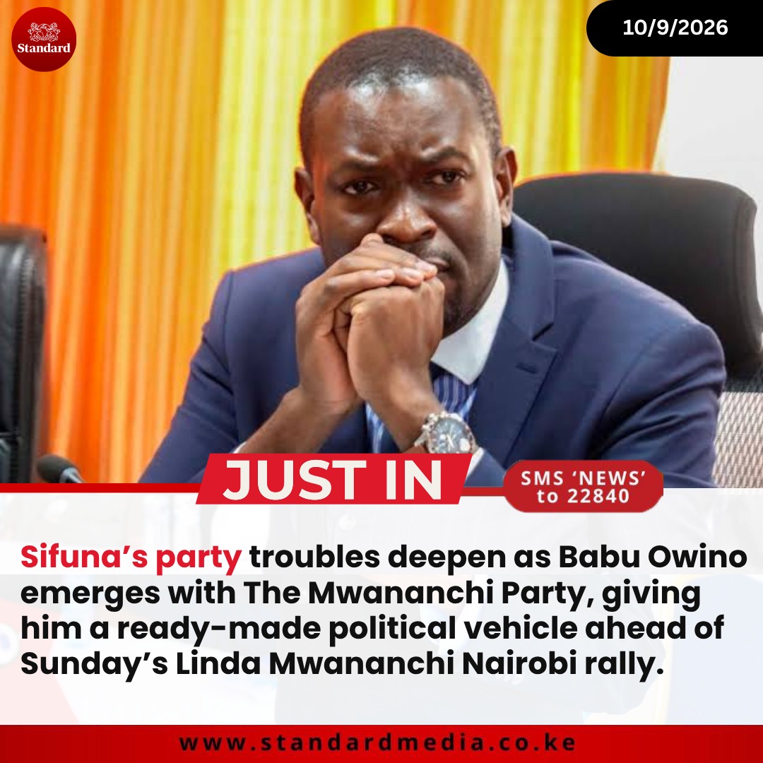 im_mallorca's tweet photo. Sifuna built the crowd but Babu Owino built the party and in Kenyan electoral politics the ORPP gazette says what matters not what the crowds chant
#BabuPlayedSifuna
Mwananchi Party Fraud
Chicken on 12thFloor
Jacaranda Rally Snakes https://t.co/L1FXQI70nE