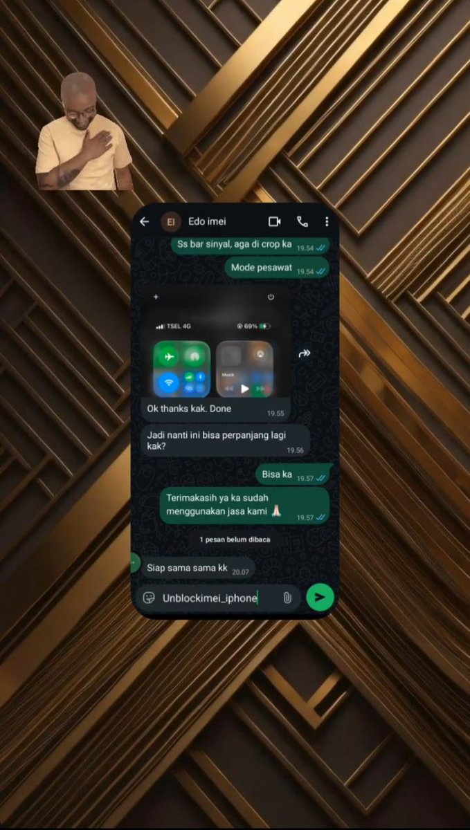 Storeiphone_'s tweet photo. OPEN JASA UNBLOCK UNLOCK UNBLOK IMEI IPHONE/ANDROID❗️
Masalah:
❕Icloud Terkunci,Lupa Sandi,Tidak Ada Layanan,Sim Lock,Hp Inter,Tidak Ada Jaringan DLL
Paket IMEI:
❕Paket 3 Bulan,Tri/Smartfren/XL/Im3 Indosat/Telkomsel Only
❕Permanen Beacukai/Kemenprin
📞 https://t.co/sL0AwiQXb3 https://t.co/xvobKMwiJa