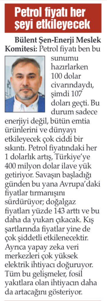 BulentSenEnerji's tweet photo. Sanayide,ticaretimizde, soframızda ve geleceğimizde #enerji
Küresel ve ulusal  enerji nabzını verileri,analizler, İş dünyamızın güçlü sesi İstanbul Ticaret Odası’nın  @itokurumsal Eylül  ayı Meclisinde, Enerji komitesi adına  değerlendirmelerim @itohaber1885 gazetemizde .  #fiyatlar #petrol #elektrik  #Çin #İran #ABD 

#İstanbulTicaretOdası #İTO #İTOMeclis #enerjihayattır @SekibAvdagic
