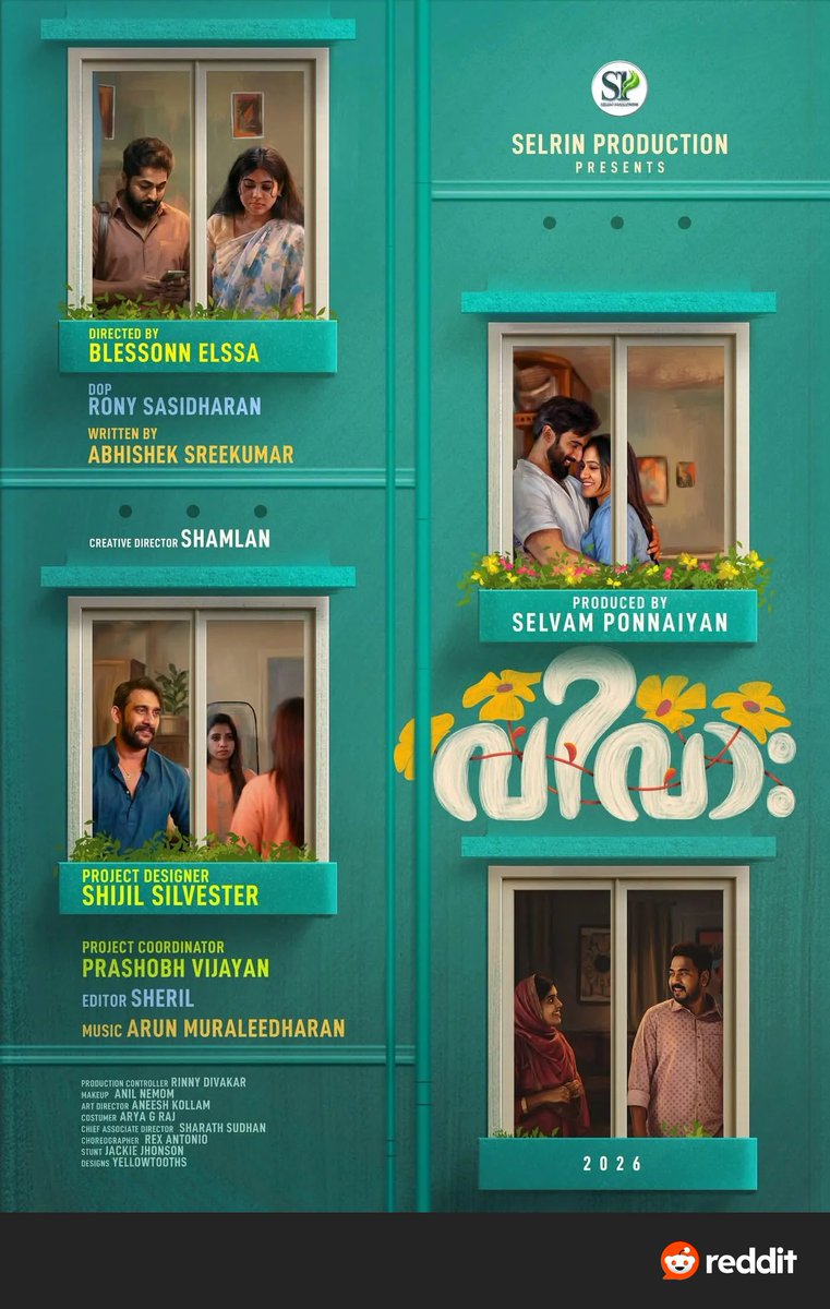 CinemaRareIN's tweet photo. Malayalam film #Vivaah (2026) by #BlessonElssa, now streaming on @sunnxt.

Ft. #DhyanSreenivasan #AbhishekSreekumar #Dhruvan #AneeshGopal #SruthiJayan #NairaNihar #ArchanaVivek &amp; #NayanaElza.
 
#ArunMuraleedharan @saregamasouth https://t.co/GetxDlMeOj