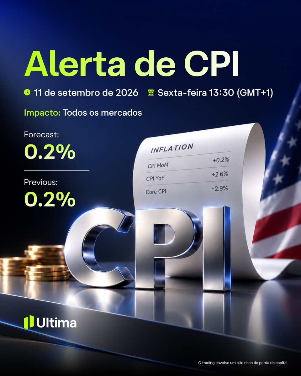 UltimaMarketsPT's tweet photo. O CPI Núcleo dos EUA chegou.
Fique atento às reações do mercado e não perca as oportunidades com #UltimaMarkets.
Participe Agora🔗 https://t.co/cXRa75T6VO
#UM #CPI #CoreCPI #Inflation #MarketWatch #EconomicCalendar https://t.co/RpI1PYhUlB