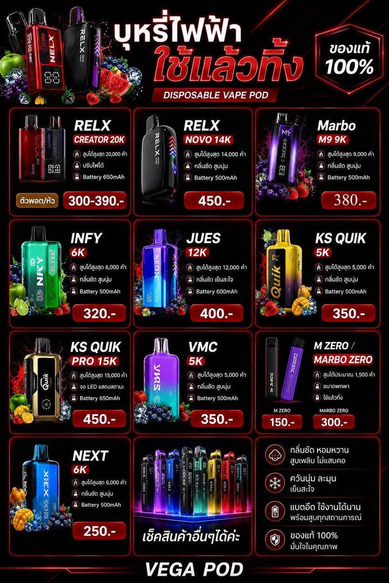 KEMURIVAPEof's tweet photo. อัพเดทสินค้าในร้าน 🚬🧋

🆔 https://t.co/P0CLFGWdjL

สแกนเพิ่มเพื่อน หรือ คลิ้กลิงก์ช่องทางติดต่อด้านล่างได้เลย ขอบคุณคะ 🙏

#พอต #พอตเทรส่ง #พอตหัวส่ง #กรุงเทพ #รังสิต
#บุหรี่นอก  #ฟาเทค #เขียวเหลือง #โปรเมทาชิน #พอตเค #พอตเมา #พอตส่งด่วน #พอตพ��้อมส่ง #ภูเก็ต #หาดใหญ่ #พัทยา https://t.co/4GWxXxgiDX
