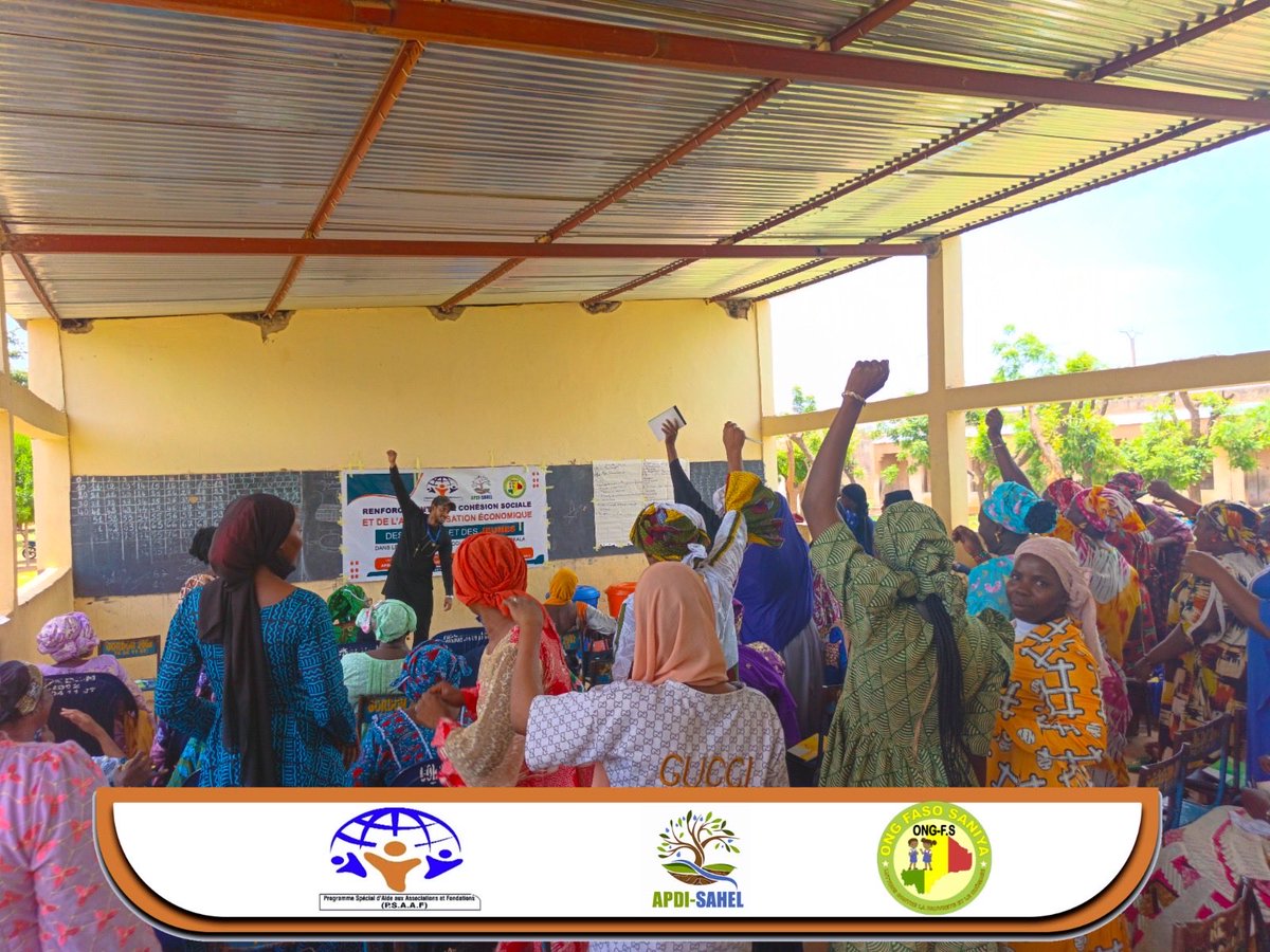 psaafml's tweet photo. #Ségou #Markala | #APDISAHEL et #FASOSANIYA ont renforcé les capacités 40 #femmes issues de 8 groupements en vie associative, organisation collective et gestion financière, avec l’appui du #PSAAF4 #AFLED. #Mali https://t.co/KfwPmm6hSV