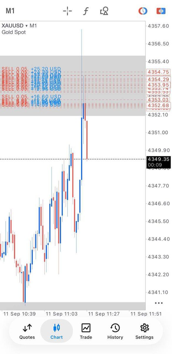 VasilyTrader1's tweet photo. GOLD SELL HIT TP RUNNING +50PIPS! 📈📈

Scalpers can collect profits now. If you wanna hold set breakeven or SL+ to make sure trade in zero risk!

https://t.co/dzpoWqLEOu

#XAUUSD #gold #Signal #FX #BTC #Foreign #GBPUSD $XAUUSD #XAGUSD #GOLD #USDJPY #EURUSD #Cryptocurrency $BTC https://t.co/P3fK1J75Sk