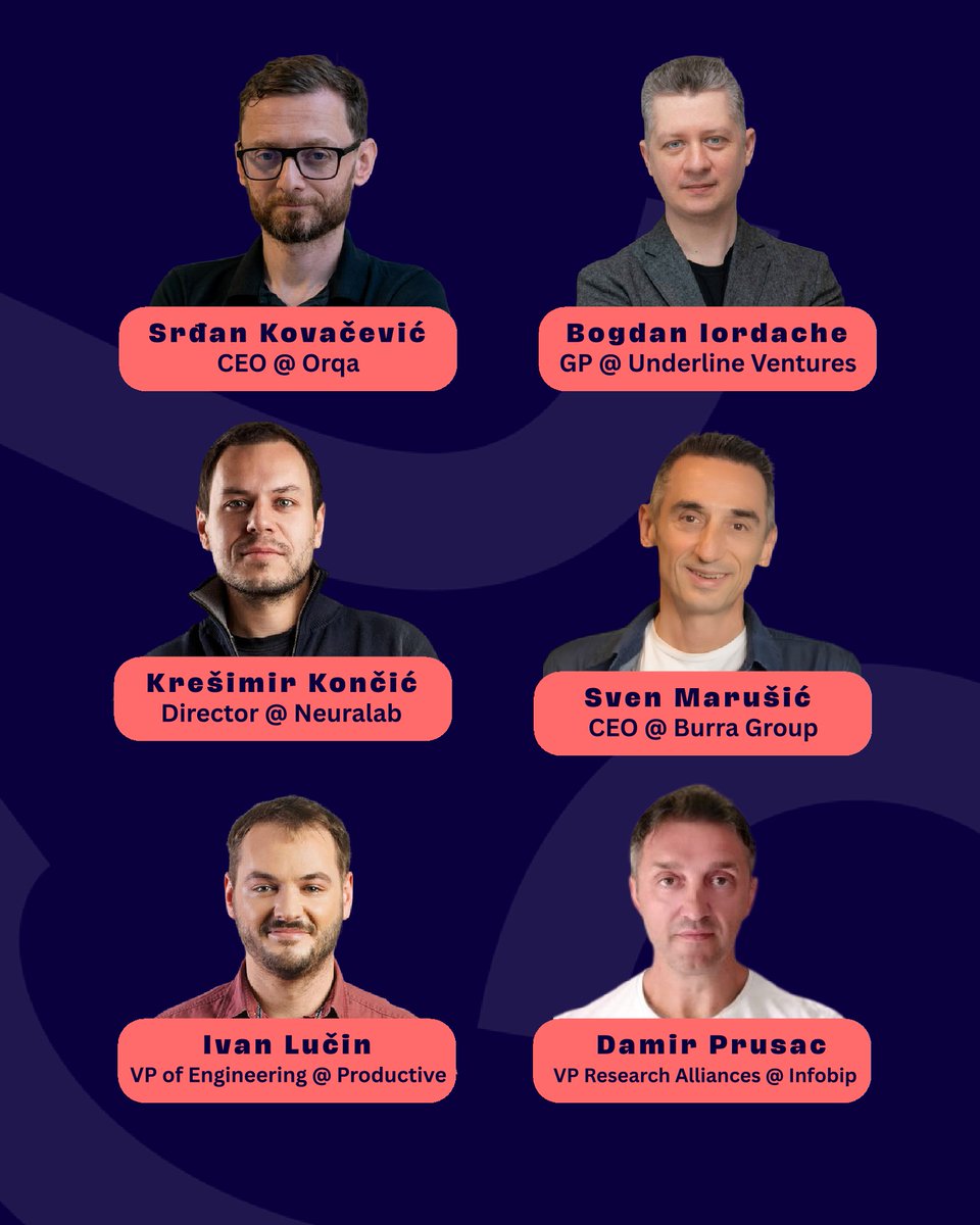 Kreshomir's tweet photo. Hey all, I'll be speaking at @InfobipShift conference on Monday (Think Tank Panels, from 2 to 4 PM).  I hear that a lot of talks will probably want to place AI everywhere; but I think the Shift crew will appreciate at least one person asking where to leave it out 🙃 https://t.co/CodxyJ04kr